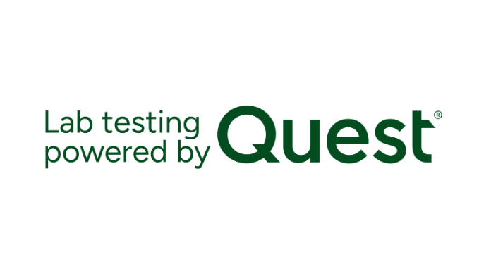 Lab testing powered by Quest